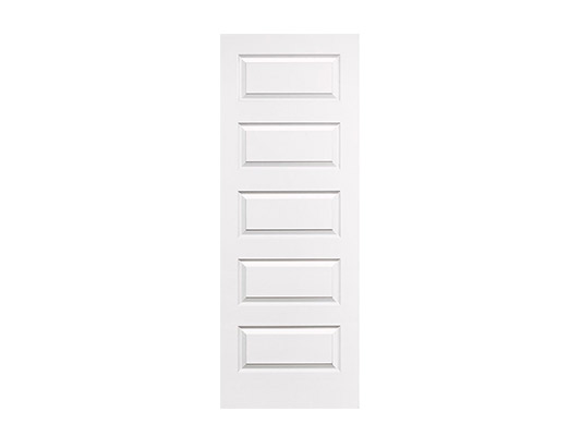 Five panel molded door